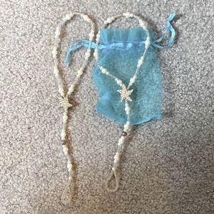 Beaded beach thongs